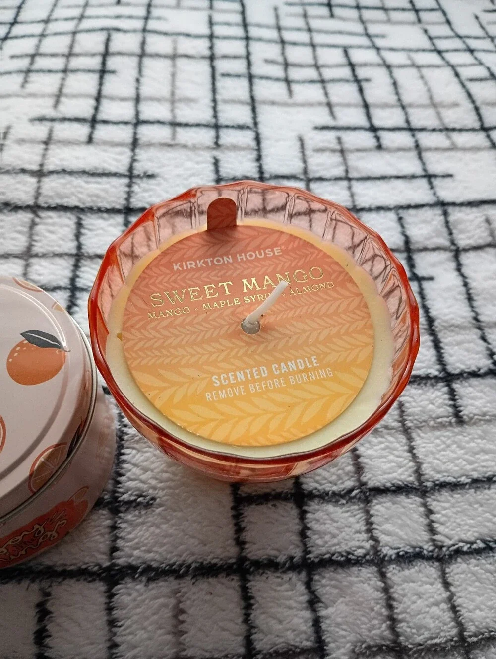 Kirkton House Sweet Mango & Orange Scented Candle and Wax Melts BRAND NEW
